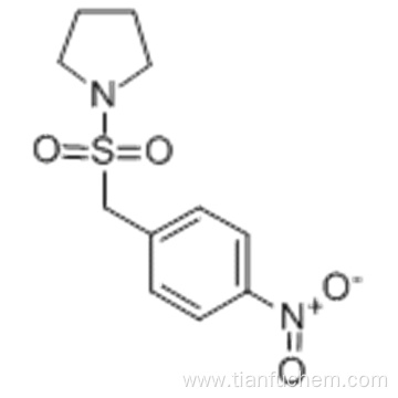 1-[[(4-Nitrophenyl)methyl]sulfonyl]-pyrrolidine CAS 340041-91-0